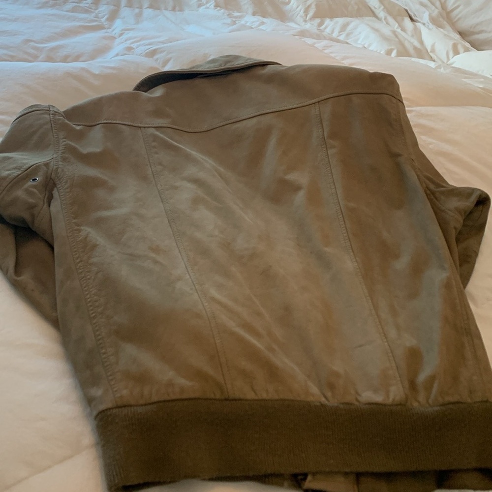 Men’s waterproof leather jacket